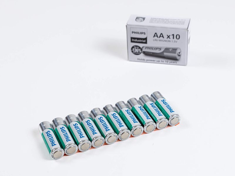 10 krachtige AA batterijen